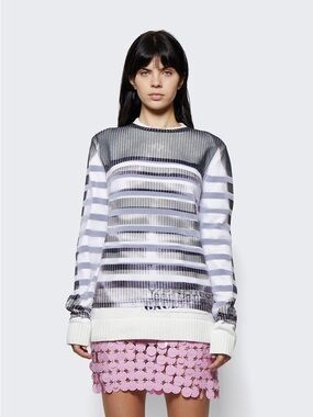 x Jean Paul Gaultier striped jumper